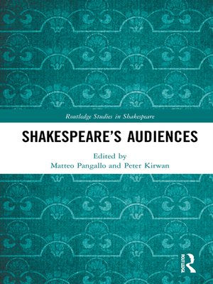cover image of Shakespeare's Audiences